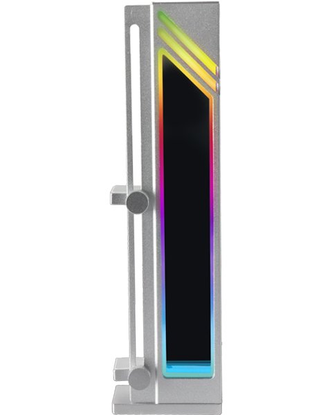 Mars Gaming Stand VGA Universal Mcagcbw Aluminium Colour Grey Silver Base Magnetica Non-slip Iluminacion ARGB
