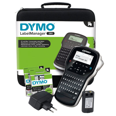 Dymo Labelmanager ™ 280 Qwertz Kitcase (labelmanager 280 In Case - Qwertz F/ 6MM/9MM/12MM Tapes) — image 1