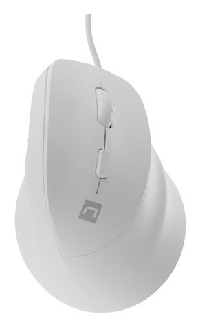 Natec Mouse Crake 2 Pro Vertical 12.800 DPI Optico White