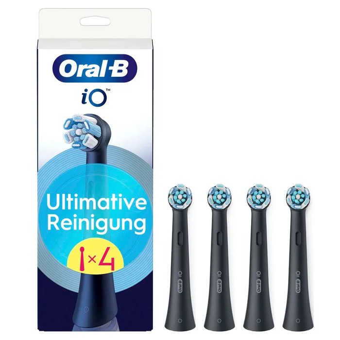 Oral-b Head Brush Sonic 8700216194969 / Io Ultimative Reinigung 4-PACK Black