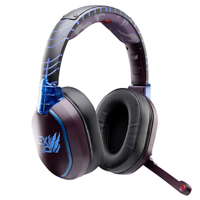 Lexip Auriculares TSXLXHS0003 Inalámbrico Y Alámbrico Set Bluetooth Negro Azul