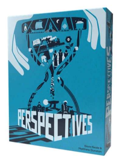 Set Of Desk Perspectives Blue