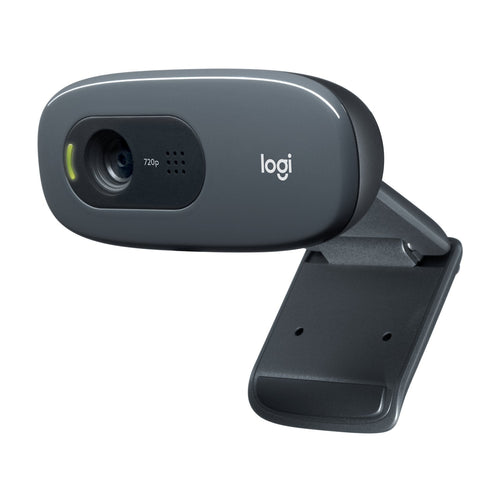 Logitech C270 Webcam HD 720P - 3MPX - USB 2.0 - Microphone Integrado - Angulo Vision 60º - 960-001063 — image 1