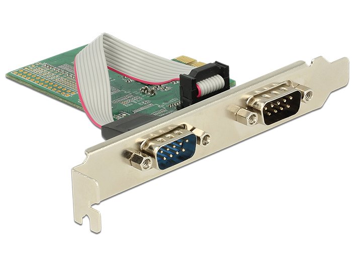 Delock Card Pci Express 2 X Serie RS-232