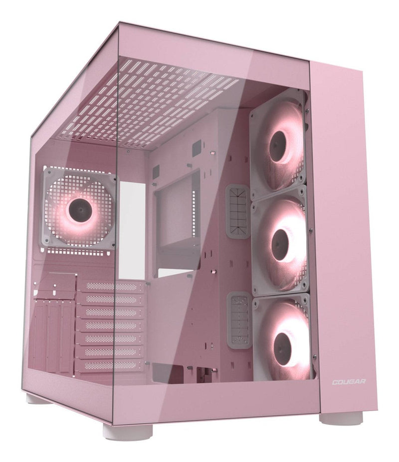Cougar PC Case Gaming FV150 RGB Midi Tower Pink CGR-5KA1P-RGB