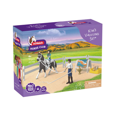 Schleich Horse Club Kim's Voltigier Set 42799 — image 1
