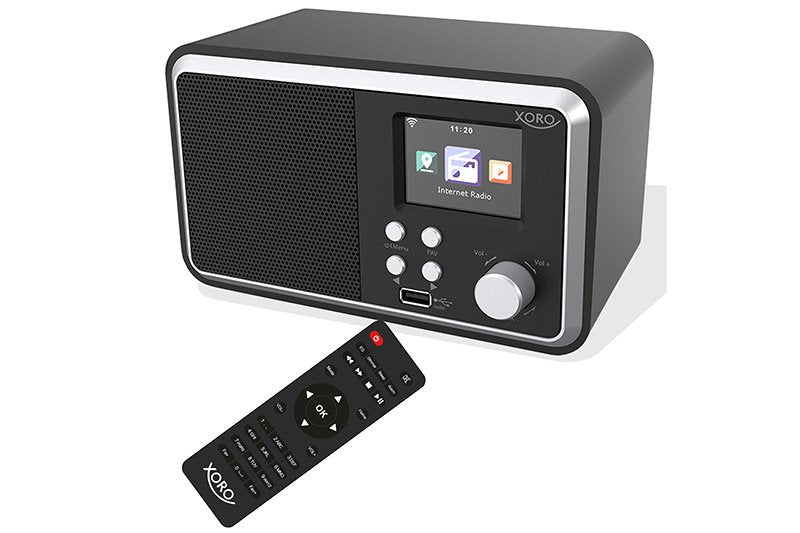Xoro Radio Dab 300 Ir, Internet, Dab +,bt, Usb, Upnp, Black