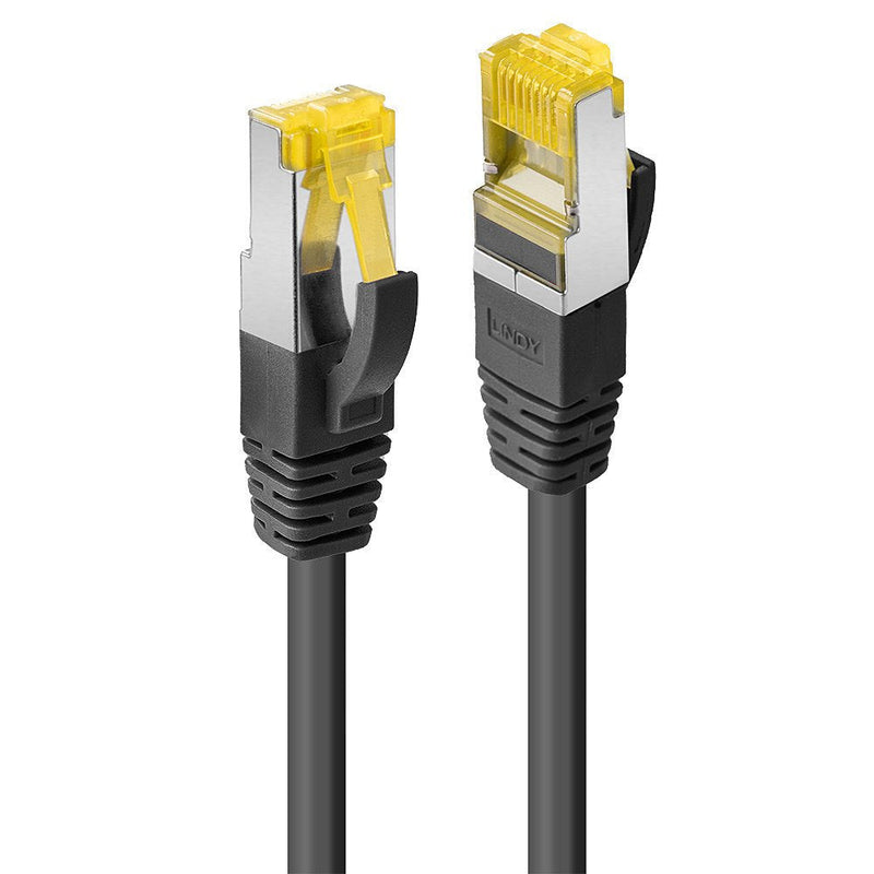 Lindy Network Cable CAT.6A S/FTP Lsoh CAT.7 Rohcable Negro 0.50M