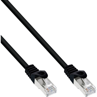 Inline Network Cable Sf/UTP CAT.5E Black 1M — image 1