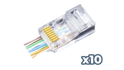 Pashak Connector RJ45 CAT.6 UTP AWG23 (pack 100) — image 1