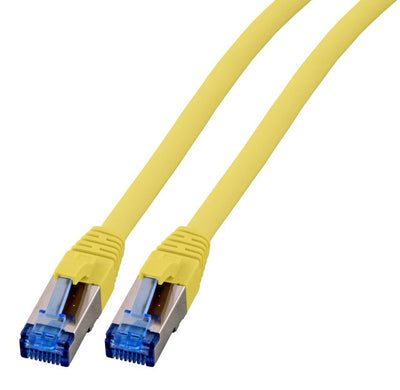 Efb RJ45 Patchk. S FTP CAT.6A CAT.7 Tpe Superflex 15.00M Yellow — image 1
