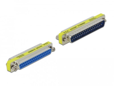 Delock D-sub 37 Pin Adapter Connector Male a Female - Portschoner — image 1