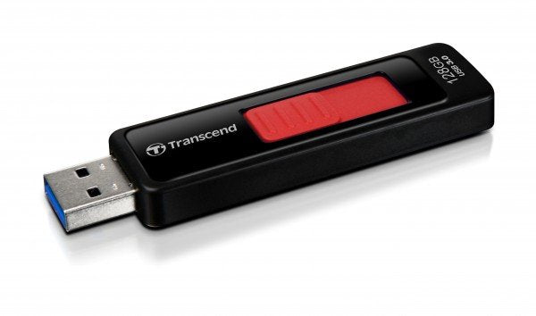 Transcend USB Flash Unidad Jetflash Elite Jetflash 760, 128GB USB Tipo a 3.2 Gen 1 (3.1 Gen 1) Negro Rojo