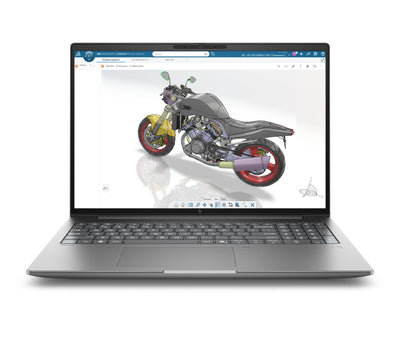 HP Laptop Workstation DQ0D8ET Copilot + PC Intel Core Ultra 7 356H 16 Wuxga 32GB 1TB NVIDIA Rtx Pro 1000 Black — image 1