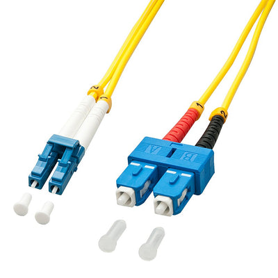 Lindy 47473 Cable Fibre Optic 5M Lc St OS2 Yellow — image 1