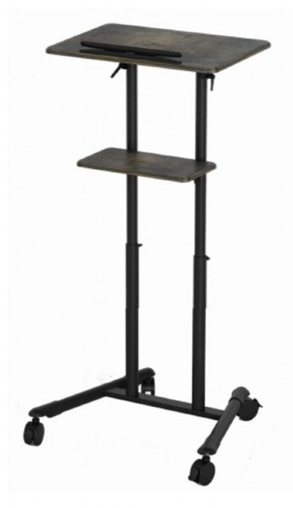 Gembird Pupitre Conferencia Mobile Phone With Wheels Pivotantes Black