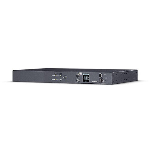 Cyberpower Rack Ats Metered, 1U, 16A, (8)C13 (2)C19, IEC-320 C20 (2) — image 1