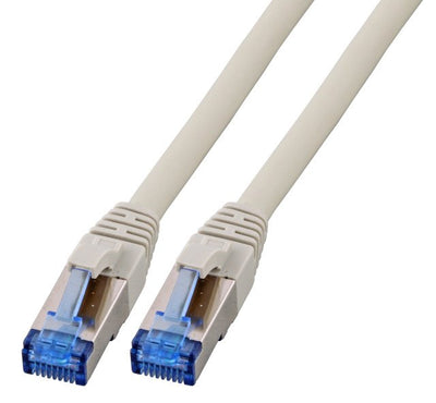 EFB Elektronik K5525FGR.0,5 Network Cable 0,5M CAT.6A S/FTP (s-STP) Grey — image 1