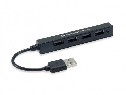 Conceptronic USB Hub 4PORT USB 2.0 Black