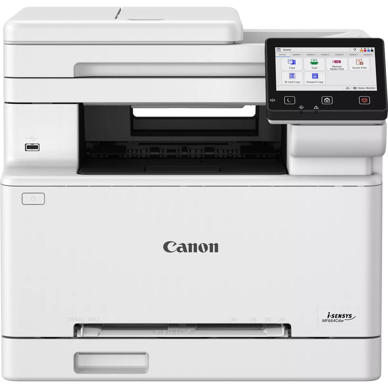 Canon Printer Multifuncion I-sensys Laser Colour MF664CDW Wi-Fi White Láser Colour / 25 Ppm / Double Cara / Sc