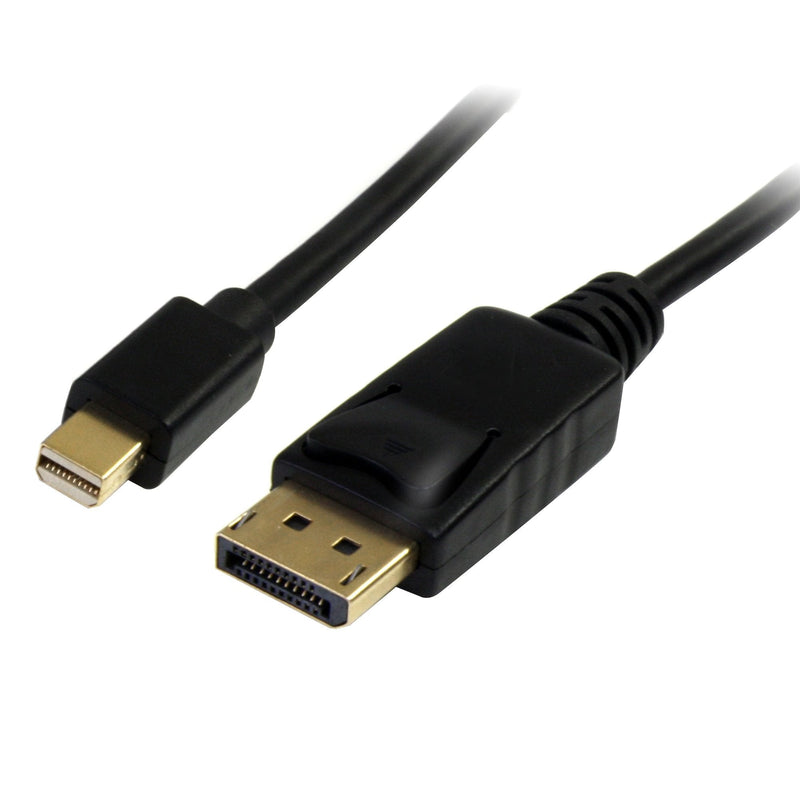 StarTech Cable Mini DisplayPort a DisplayPort 1M Black MDP2DPMM1M