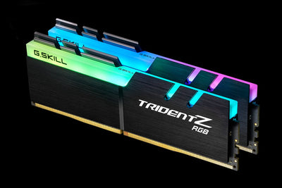 Skill Trident Z RGB (AMD) DDR4 3200 PC4-25600 16GB 2X8GB CL16 - F4-3200C16D-16GTZRX — image 1