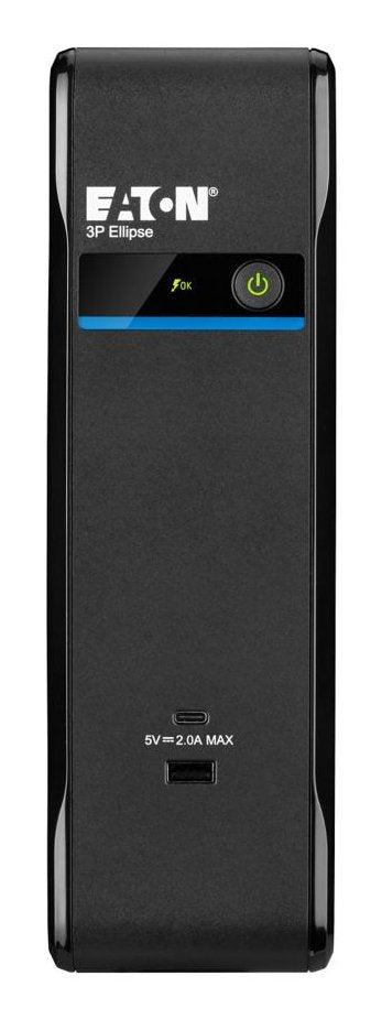 UPS Saieaton 3P Ellipse 900 USB Din It - UPS - AC 220-240V - 540 Watt - 900VA - USB - Output Connectors: 4 — image 1