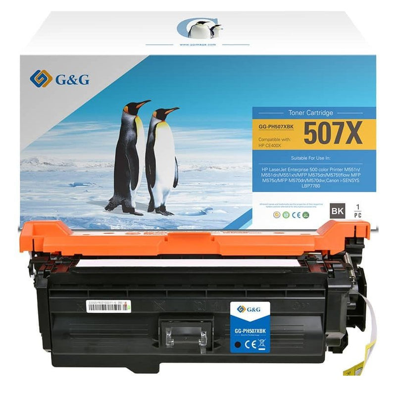 G&g Xl-toner Compatible With HP 507X CE400X