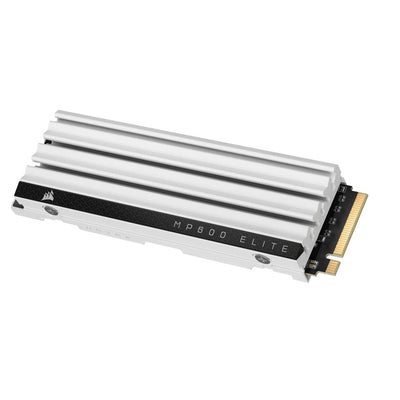 Corsair Hard Drive MP600 Elite 2TB SSD PCIE GEN4 X4 NVMe M.2 PS5 With Disipador Thermal White — image 1