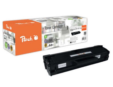 Melocotón Toner Black 111747 Compatible With Samsung MLT-D111S/Els (SU810A) 0F111747