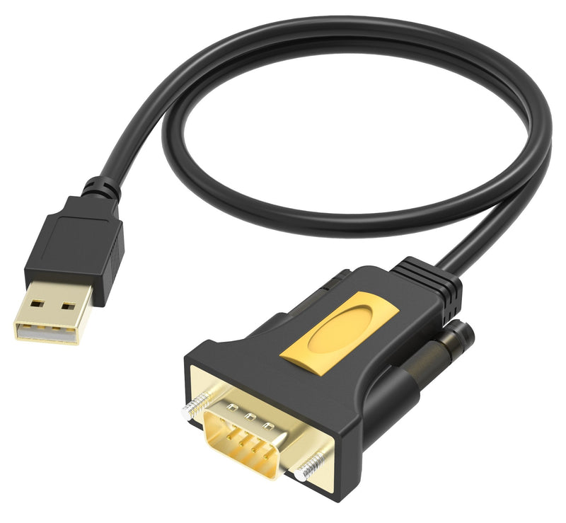 Adapter USB a Serial RS232 Funciona With Mac And Windows Installed Como Port Com Standard 480Mbps Voltaje a 5V