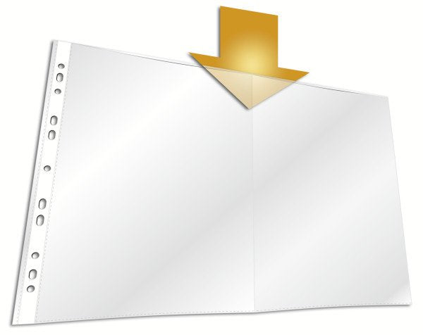 Durable Cases Documentos A3 Arriba Offen 10 Units Incoloro