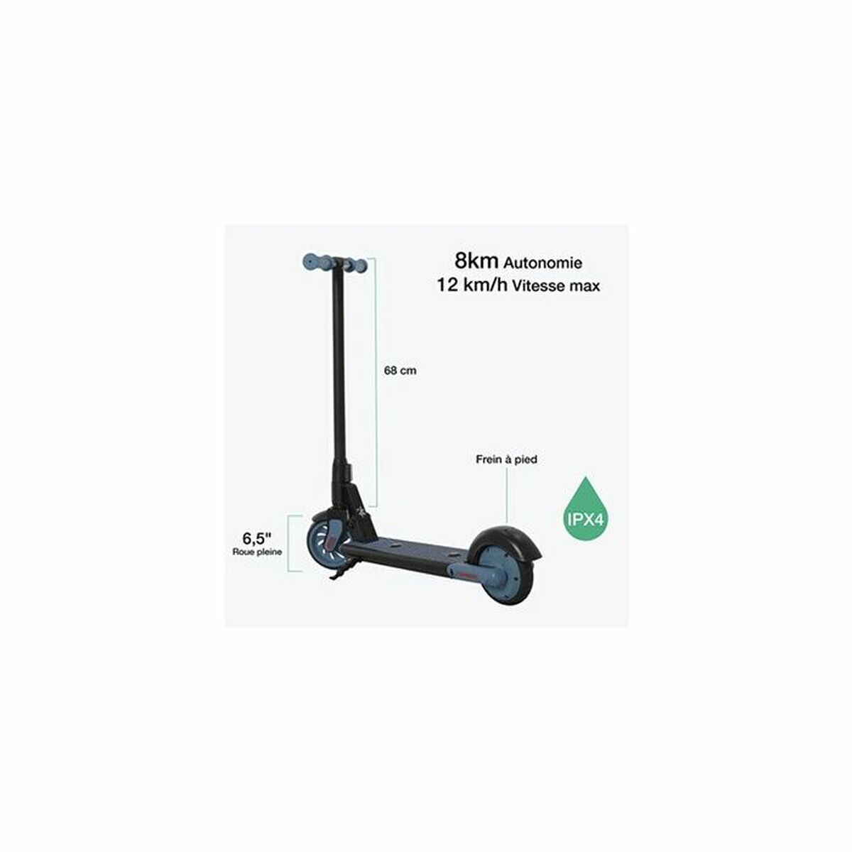 Wispeed Electric Scooter Wispeed 150 W Blue