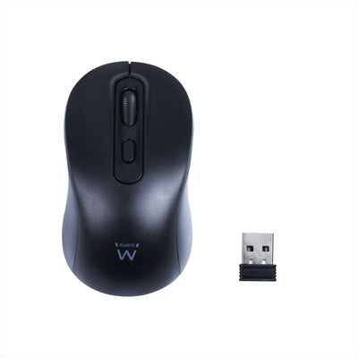 Ewent Mouse EW3218 800/1200/1600DPI Wireless 4 Buttons Neggro — image 1
