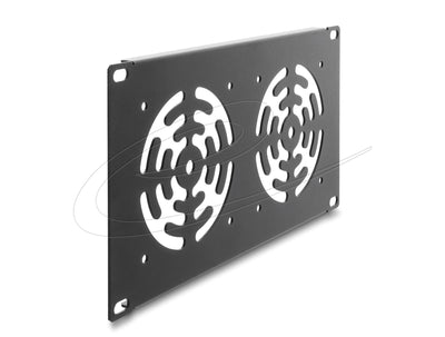 10? 3 He Rackblende 3 Fan 92 X 92MM Grey Oscuro — image 1