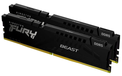 Kingston Memory DDR5 Fury Beast Black 128GB 2X64GB 5600MHZCL40 — image 1