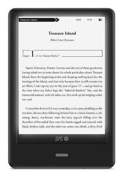 Spc Dickens Light 2 Pro Lectore E-book Screen Touchscreen 8GB Black — image 1
