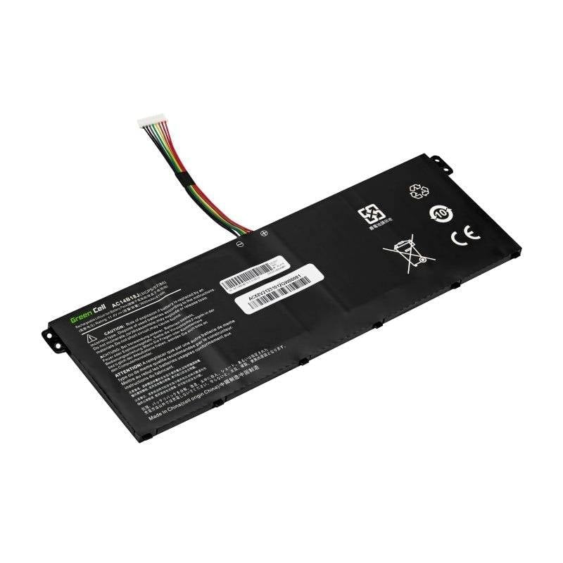 Green Cell Battery AC14B13J AC14B18J 11.4V 3600MAH Acer Aspire 3 A315 ES1