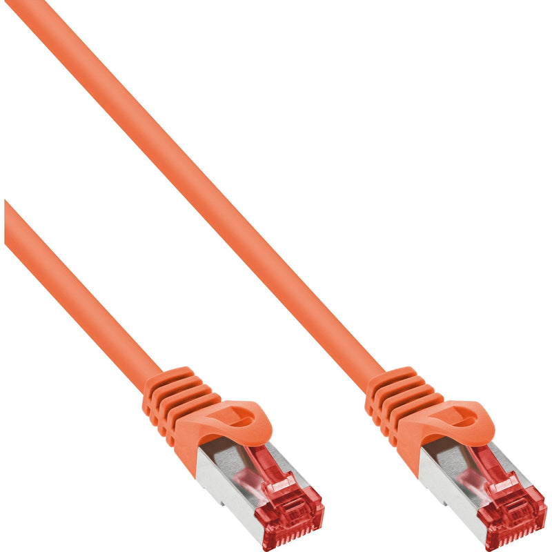 Inline Network Cable S/FTP Pimf CAT.6 250MHZ Pvc Cobre Orange 2M