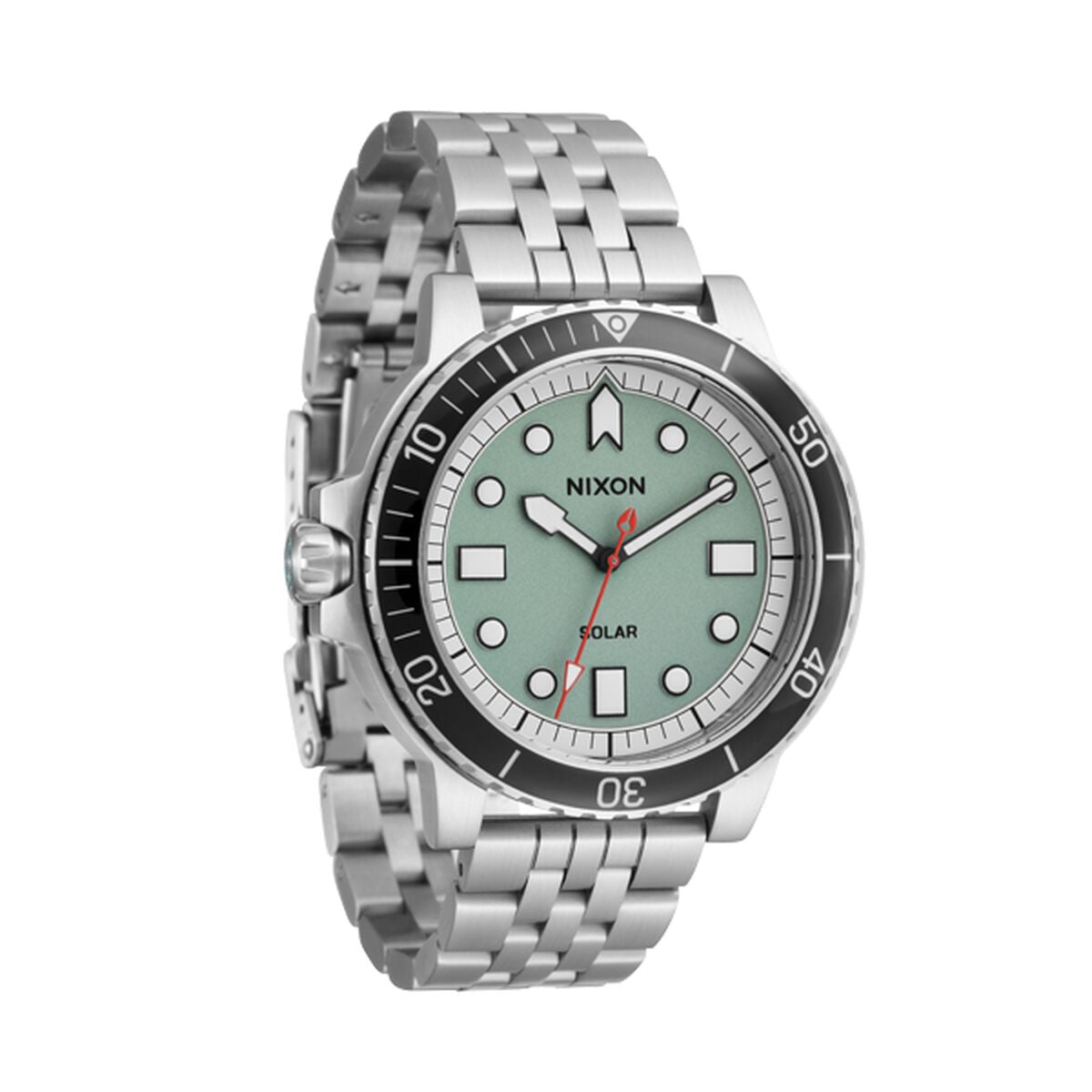 Nixon Men's Watch Nixon A1402-5235 Green Silver