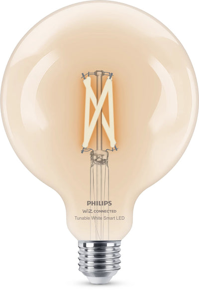 Philips Smart Filament E27 G125 7W (60W), Ww-cw — image 1