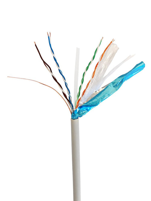 Gembird FTP Cable Sólido Blindado With Lámina, CAT.6, Cca, 305M, Grey FPC-6004-SOL — image 1