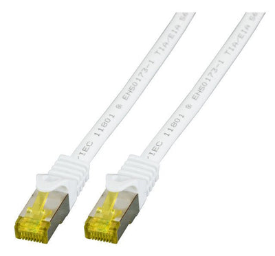 Efb RJ45 Network Cable S FTP, CAT.6A, Lszh, CAT.7 ROHK.,2M, White — image 1