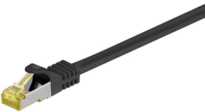 Goobay RJ-45 CAT.7 1.5M Network Cable Black 1,5M S/FTP (s-STP) — image 1