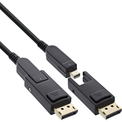 Inline® DisplayPort 1.4 Aoc Cable 8K4K, DisplayPort Plug Detachable 10M — image 1