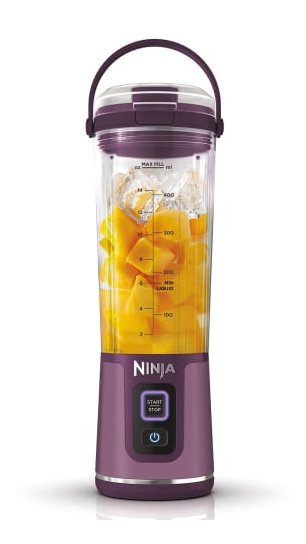 Ninja BC151EUPR Blender Glass Laptop Púrpura, Transparent