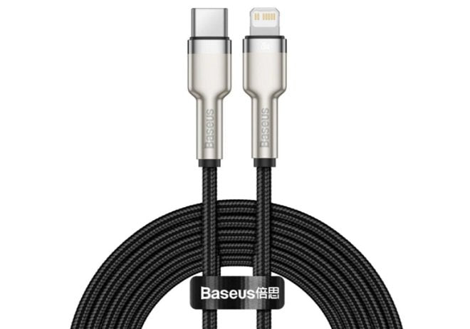 Baseus Type-c - Lightning Cafule Series Metal Data Cable Pd 20W 1M Black (CATLJK-A01)