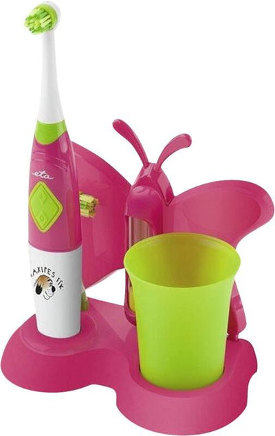 Eta Brush Teeth With Glass Water And Stand Sonetic ETA129490070 Funciona With Batteries Niã±os, Nãºmero Heads  — image 1