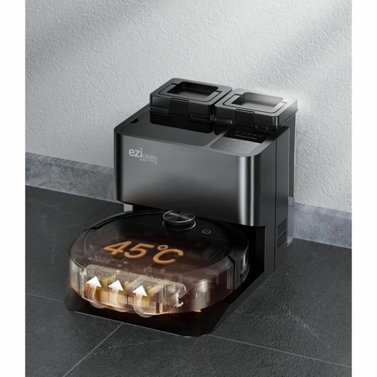 Eziclean Robot Vacuum Cleaner Eziclean All In One Z10 Plus