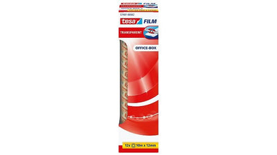 Tesafilm Office Box Roll 10M 12MM Transparent 12UD. — image 1